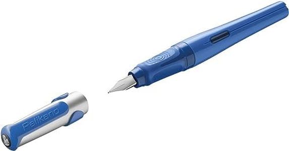 Pelikan Pelikano Stylo-plume Taille F pour Droitiers Bleu
