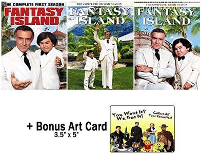 Fantasy Island: Original TV Series Complete Seasons 1-3 DVD Collection + Bonus Art Card