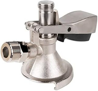 GASTROBEDARF WESTERBARKEY Keg Cap Tap Head Keg Flat Keg Type A Beer Outlet Top 5/8 Inch and 3/4 Inch with Lip Valve