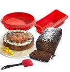 Lékué Starter Kit Baking Essential Moulds, Silicone