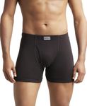 Jockey Men's Cotton Boxer Brief (Pack of 1) (8008_Brown_X-Large_Brown_XL)