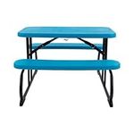 LIFETIME Children's Outdoor Picnic Table in Glacier Blue