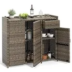 YITAHOME Outdoor Storage Cabinet, W