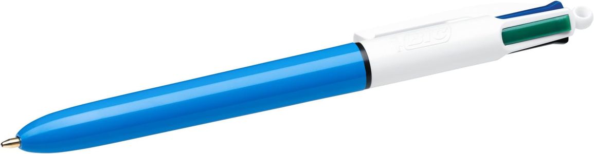 BIC 4-Colour Retractable Ballpoint Pens, Multicolour – Pack of 3