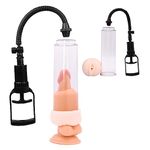 QIT2-Male Vacuum Tube Transparent Prolong Enhancer and Enlarger Tool Powerful Pump Special Thing Great for Couple