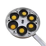 6 Cups Egg Poacher Pan - Stainless 