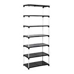 YMRR® Portable Multipurpose Racks for Shoes, Clothes, Books, Utility, Shoe Racks for Storage Organizer 7 Shelves Shoe Stand for Home, Office, Indoor & Outdoor