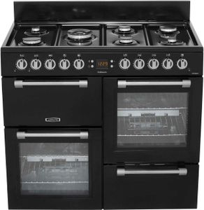 Leisure Cookmaster Gas Range – Black Freestanding Cooker