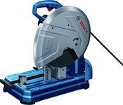 Bosch GCO 14-24 J Heavy Duty Corded Electric Metal Cut Off / Chop Saw, 2,400W, 355 mm, Soft Start, Spindle Lock, Robust Base, 18 Kg + 1 Bosch cutting disc, 1 Year Warranty