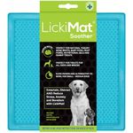 LickiMat Classic Soother, Dog Feeding Mat for Boredom and Anxiety Relief, Ideal for Food, Treats, Yoghurt or Peanut Butter, Dog Lick Mats, Fun Alternative to a Slow Feeder Dog Bowl, Turquoise