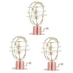 3pcs Solar System Model Metal Solar