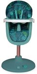 Cosatto 3 Sixti Highchair 6 Months - 15kg (Approx. 3 Years) – Height Adjustable, Swivel, Removable Tray, Perfect for Weaning & Feeding (Midnight Jungle)