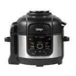 Ninja Foodi 9-in-1 Multi Cooker, 6L with 9 Cooking Functions, Pressure Cook, Air Fry, Slow Cook, Grill and more, Brushed Steel & Black, OP350UK