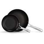 Calphalon 2 Piece Classic Nonstick Frying Pan Set, Grey