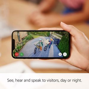 Ring Outdoor Solar Security Camera – Wireless, Weatherproof