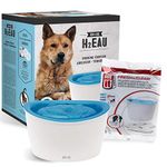 Dogit Design Fresh and Clear Dog Drinking Fountain, Value Bundle