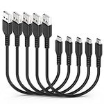 1FT Micro USB Cable Short, 5 Pack U