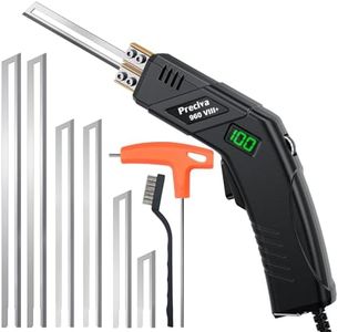 Hot Knife Foam Cutter with Digital Display, 4 Blades Set 8/6/4/2 in, 20 Temp 200-600℃, Pure Copper Base&Overheat Protection, Electric Foam Cutting Tool Kit for PE Foam, XPS, Rope, Fabric, DIY
