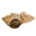 5m Straw Roof Thatch –Mexican Style Artificial Palm Thatch Rolls Tiki Bar Hut Grass Duck Boat Blinds Grass Runner Rolls Palapa Thatch Roofing for Garden Patio Umbrella Covers Fence Party Decoration