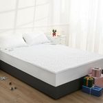 Heated Mattress Pad Queen Size 60" x 80", Electric Underblanket Mattress Cover Bed Warmer Fit up to 15" Deep Pocket, Dual Control with 4 Heat Settings, Auto Off & Fast Heating & Machine Washable