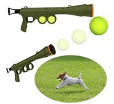 24x7 eMall Pet Dog Ball Launcher, Ball Thrower-Interactive Toys, 1 Launcher and 2 Balls, 24 Inches.
