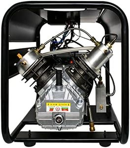 TUXING 4500Psi/300Bar PCP Compressor, High Pressure Electric Air Compressor, Built-in Water-Oil Separator&Auto-Shutoff 220V, Paintball Airguns Scuba Tank Charging(TXED012)
