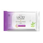 Lacto Calamine Oil Control Face Wipes | 30 N | Wet Wipes for Face With Neem, Aloe Vera & Niacinamide | Makeup Remover Wipes | Hydrating, Refreshing, Soothing | Pararben & Alcohol Free