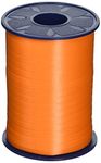 Morex Ribbon 253/5-620 Crimped Curling 3/16" X 500 YD Wired Ribbon for Gift Wrapping, Orange, Birthday Decorations for Boys and Girls, Party Favors for Kids and Adults, Christmas Ribbon for Crafts