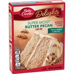 Betty Crocker Delights Super Moist Butter Pecan Cake Mix 15.25oz(432g)