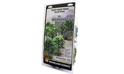 Woodland Scenics Value Trees, Green Mix 3-5" WOOTR1572