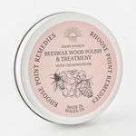 Beeswax Wood Polish & Conditioner with Cedarwood Essential Oil 30ml Bees Wax Enhances the Natural Beauty of Oak Pine, Beech & More Seals & Protects for a Perfect Finish