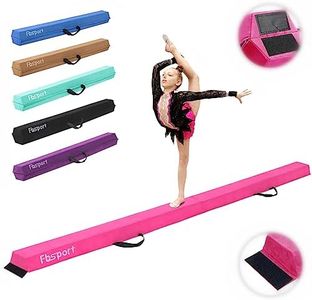 FBSPORT 240 cm folding balance beam, gymnastics balance beam, gymnastics floor beam, flocking layer balance beam, balance fitness equipment for children