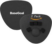 BaseGoal Softhands Foam Fielding Trainer Quik Hands Batting Baseball Infield Practice Two-Hands,2 Packs (Black)