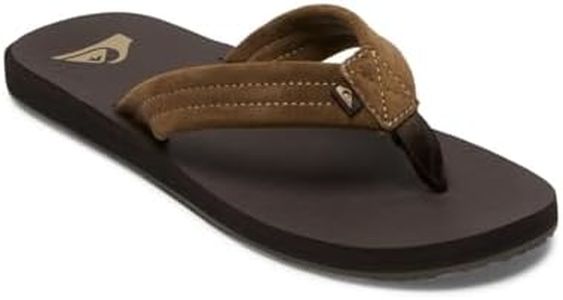 Quiksilver Herren Carver Suede Core Sandale, Brown 1, 42 EU