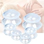 6 Sizes Cupping Therapy Set-Professional Cupping Therapy Studio and Household Silicone Cupping Set, Stronger Suction, Suitable for Myofascial Massage, Muscle, Nerve, Joint Pain