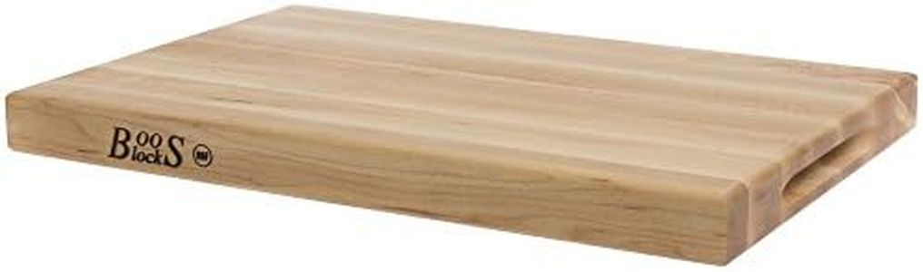 John Boos & Co. R01 18" x 12"x 1 1/2" Cutting Board