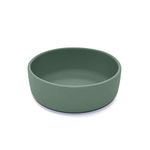 nouka Bowl | 100% Food-Grade Silicone | Comes with A Lip Edge | Non-Slip & Soft | Dishwasher Friendly | Fern | Size 10 Oz