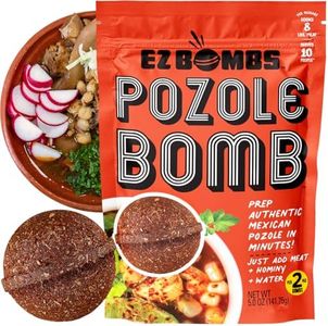 EZ Bombs Pozole Bomb Seasoning, Pack of 2 – Authentic Mexican Soup Mix for Traditional Pozole, Made with Real Chiles, Herbs & Spices for Quick and Flavorful Meals