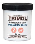 Ichthammol 20% Ointment (14 oz) Grooming Aid for Dogs, Horses, Pets by TRIMOL