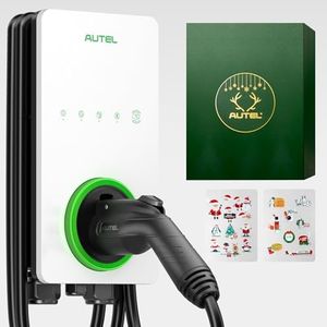 Autel Level 2 Home Smart EV Charger up to 50Amp, 240V, Indoor/Outdoor Car Charging Station, Flexible 25-Foot Cable, Hardwired