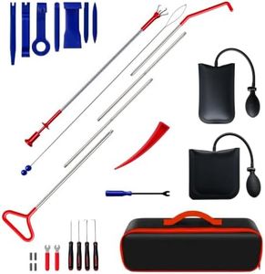 Onucha 26-Piece Auto Trim Removal Tool Kit, ABS and Stainless Steel Interior Panel Tool Set for Dashboard, Vent and Audio Installation