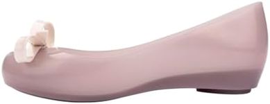 Melissa Ultragirl Bow II Flats for Women, Beige, 6