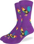 Good Luck Sock Men's Roosters Socks, Adult