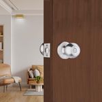 Godrej Cylinderical Lock | Keyless | Single Panel Door Lock | For bathroom door |Suitable for Residential Doors&Commercial Space | Door Thickness 32mm to 45 mm | keyless entry | Stainless Steel Finish