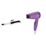 PHILIPS Curler, BHB862 and Dryer, HP8100/46 Combo (40 watts) Multicolor