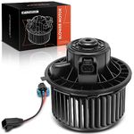 A-Premium Heater Blower Motor with Fan Cage Replacement for Cadillac Escalade 2010-2014 Chevrolet Silverado 1500 2500 3500 Tahoe GMC Yukon Sierra 2500 HD 3500 HD with Automatic Temperature Control