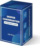 Poen 1 Box of Conversation Cards Games Deeper Talk Deck Relationship Building Conversation Starters Icebreaker Questions Team Building Activities for Office Meetings and Workplace