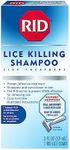 Rid Lice Killing Shampoo Proven Effective Head Lice Treatment for Kids and Adults Includes Nit Comb Bottle Ounces, Piece Set, 2 Fl Oz