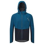 Altura Mens Esker Waterproof Packable Mountain Bike Jacket - Blue/Navy - Large