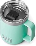 YETI Rambler, Vacuum Insulated Stainless Steel Mug with Magslider Lid, Seafoam, 10oz (296ml)